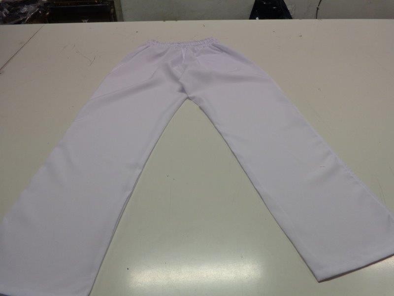 Calça de uniforme masculino