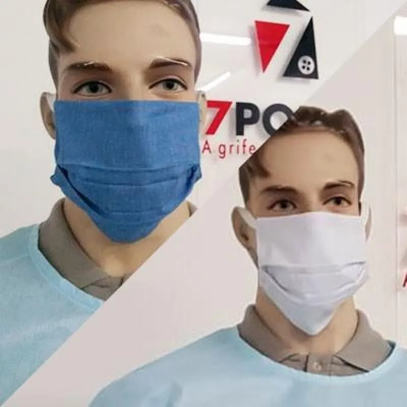 Imagem ilustrativa de Mascara dupla com elástico